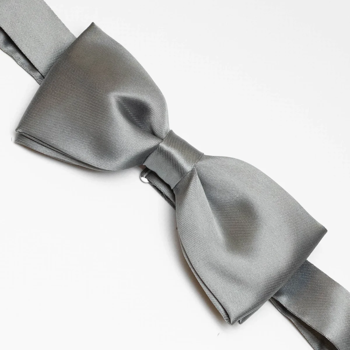 Papillon Tinta Unita | Argento - immagine 2