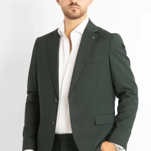 Abito Due Bottoni Basic | Verde