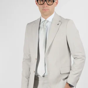 Abito Due Bottoni Tramato Nex | Perla