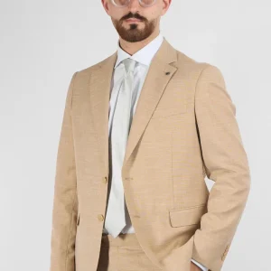 Abito Due Bottoni Basic | Sabbia