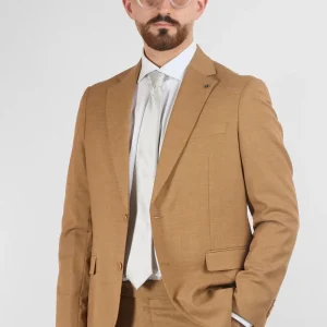 Abito Due Bottoni Basic | Tabacco