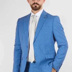 Abito Due Bottoni Basic | Azzurro