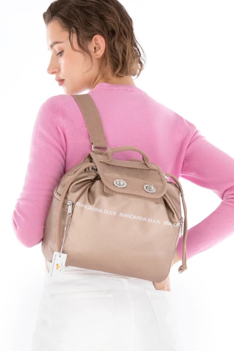 Zaino Piccolo Utility Rose Gold Mandarina - immagine 3