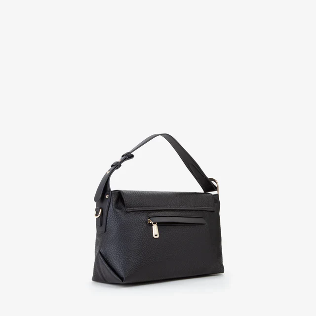 Borsa a Spalla Con Patta Farrah Re Nera - immagine 4