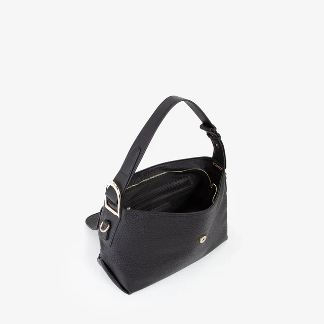 Borsa a Spalla Con Patta Farrah Re Nera - immagine 5