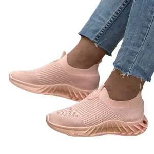 Scarpe Da Ginnastica Modello Bilbao Senza lacci Rosa