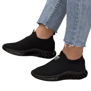 Scarpe Da Ginnastica Modello Bilbao Senza lacci Nero