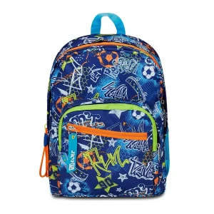 Sj Gang Sj Ever Goalstreet Boy Zaino Scuola Doppio Scomparto