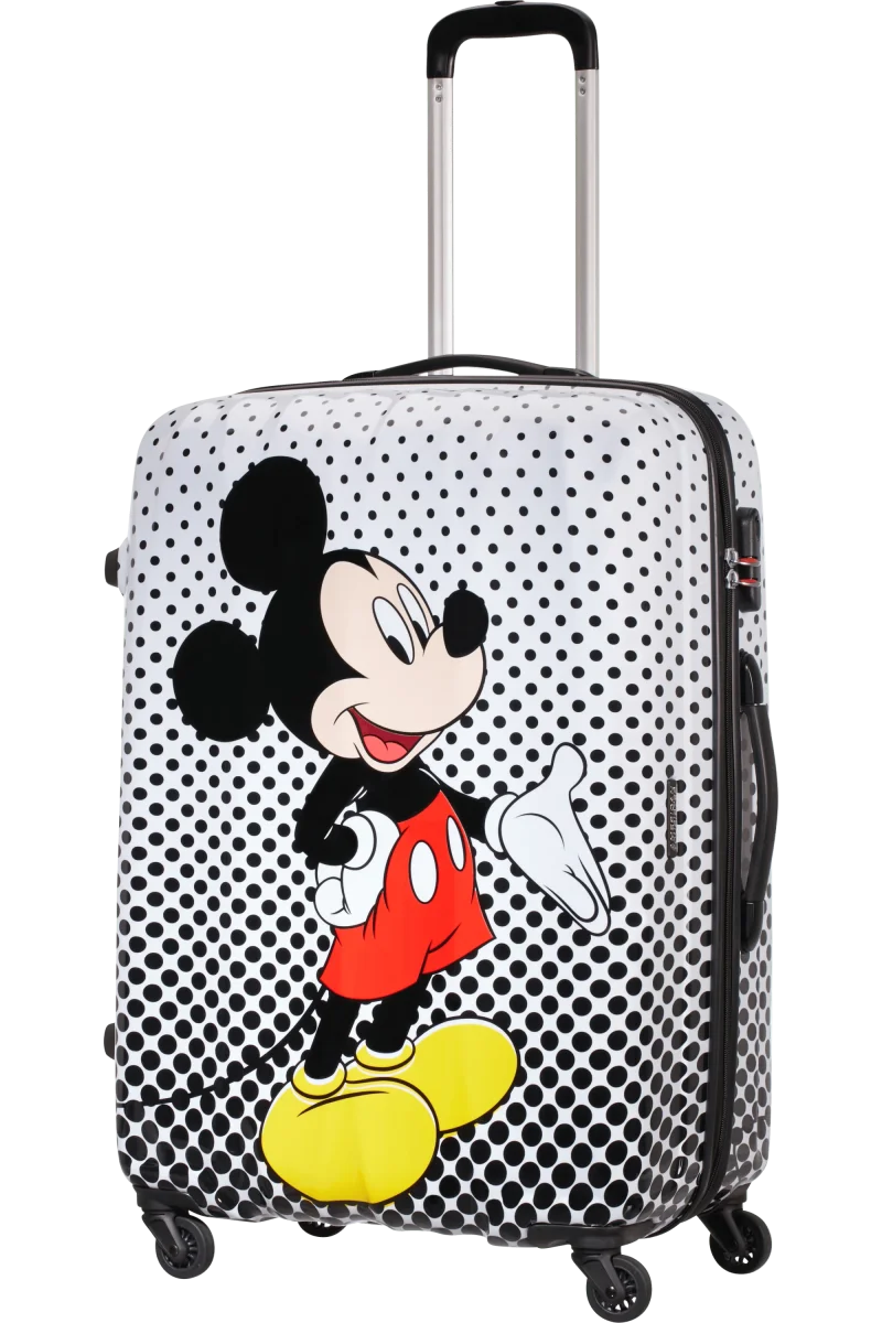 Valigia Grande 77cm Disney Topolino 4 Ruote - immagine 6