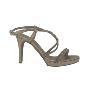 Sandalo col tacco JOEL A7569 LIZ LAME RAME donna