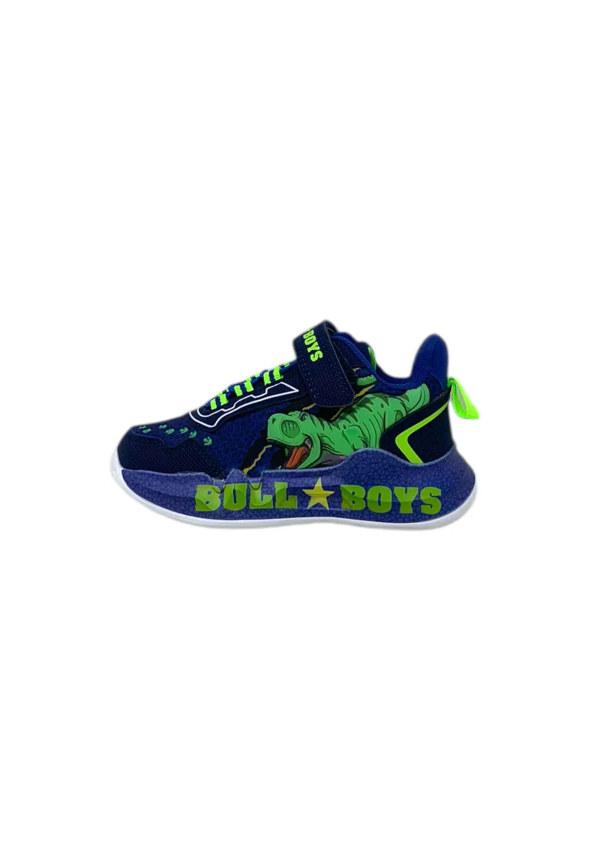 Sneakers luminose BULL BOYS DNAL5140 BLU T-REX Bambino - immagine 2