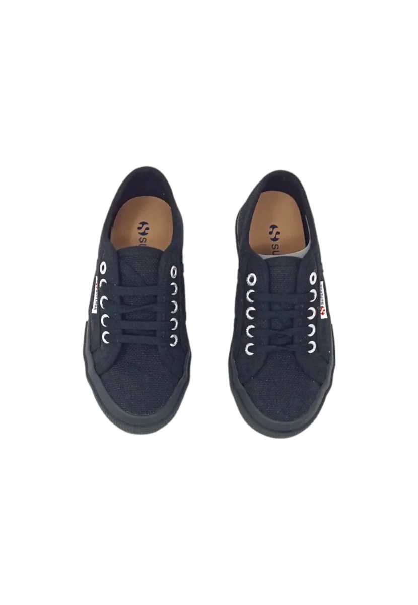 Scarpa da ginnastica SUPERGA Le Classiche 2750 S0003C0 996 FULL BLACK bambino e bambina - immagine 4