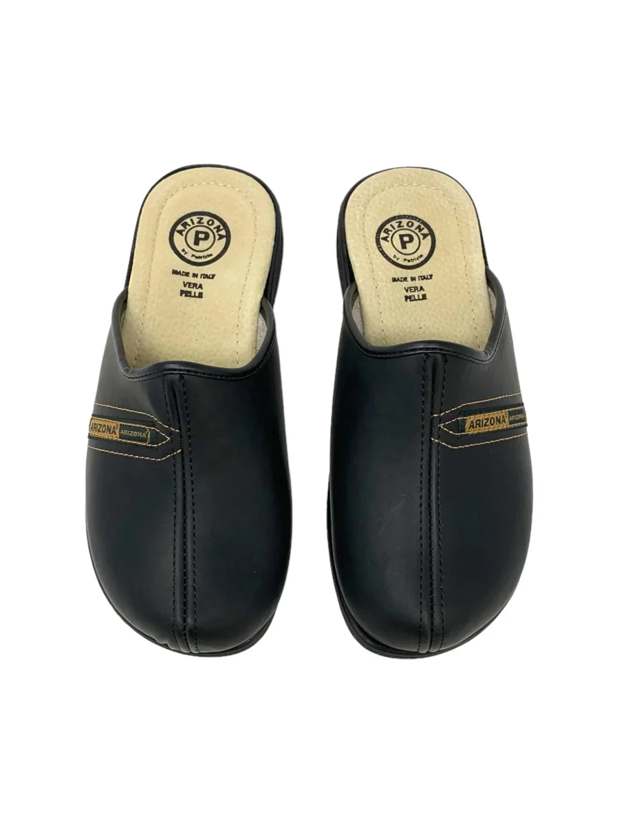 Pantofola da camera ARIZONA PATRIZIA 3805 NERO uomo - immagine 4