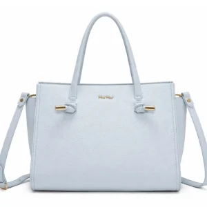 Borsa a mano e tracolla Mimì-Muà Celeste