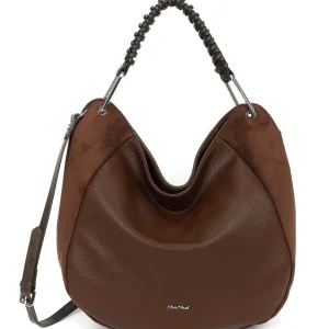 Borsa a spalla e tracolla Mimì-Muà Moro Camoscio