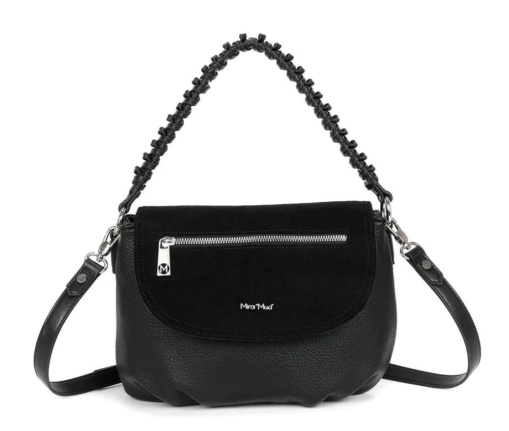 Borsa a spalla e tracolla Mimì-Muà Nera