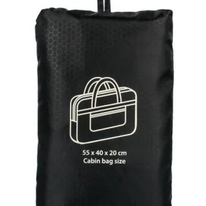 Borsone Cabina Pieghevole Roncato Nero 55x40x20 cm