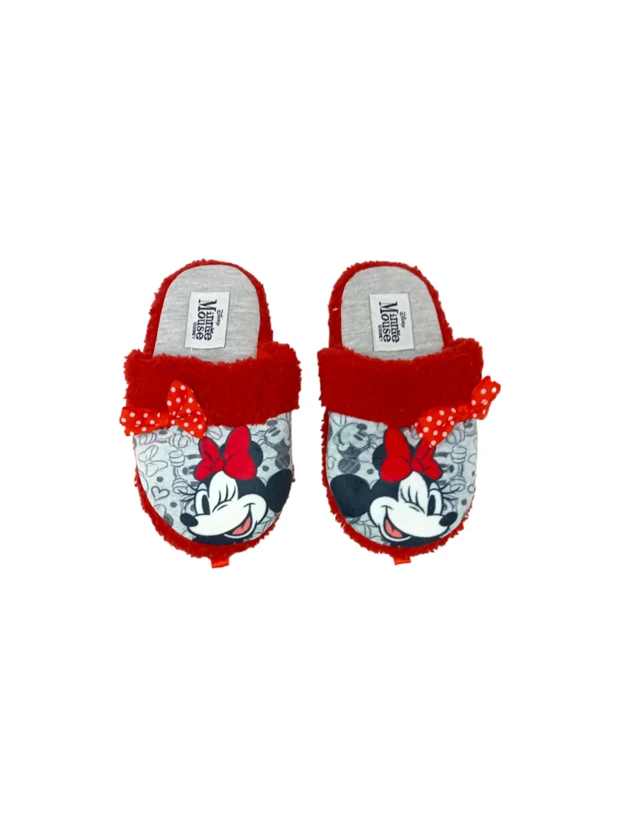 Pantofola Silver Minnie D3010473T ROSSO Bambina - immagine 4