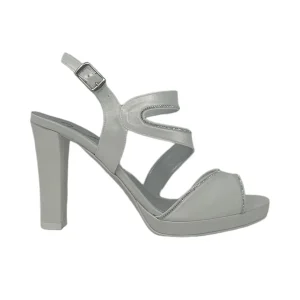 Sandalo col tacco JOEL A1134 RASO MORELLI LUX AVOIO002 SPOSA