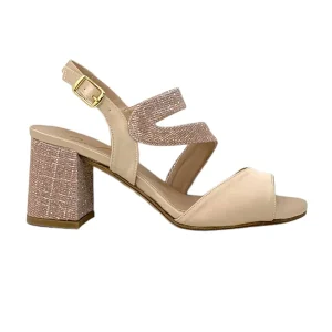 Sandalo col tacco JOEL A7517 SATIN CIPRIA 605 donna