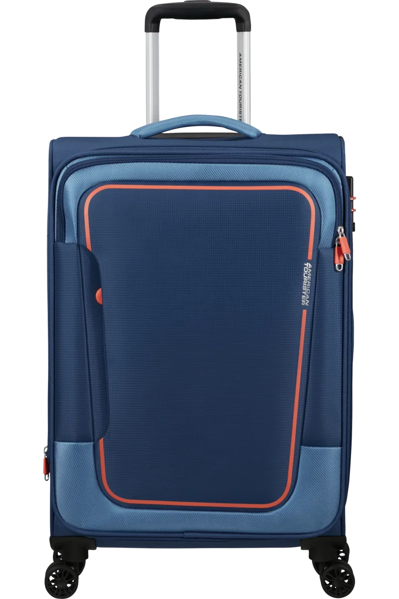 Pulsonic 68cm Valigia da Stiva Espandibile Combat Navy