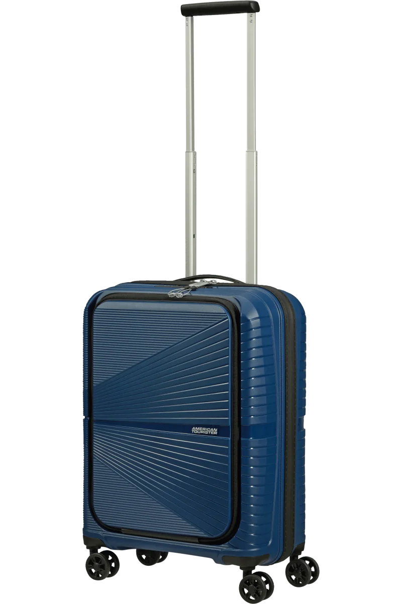 Bagaglio a Mano con porta PC E USB AIRCONIC 55CM BLU - immagine 6