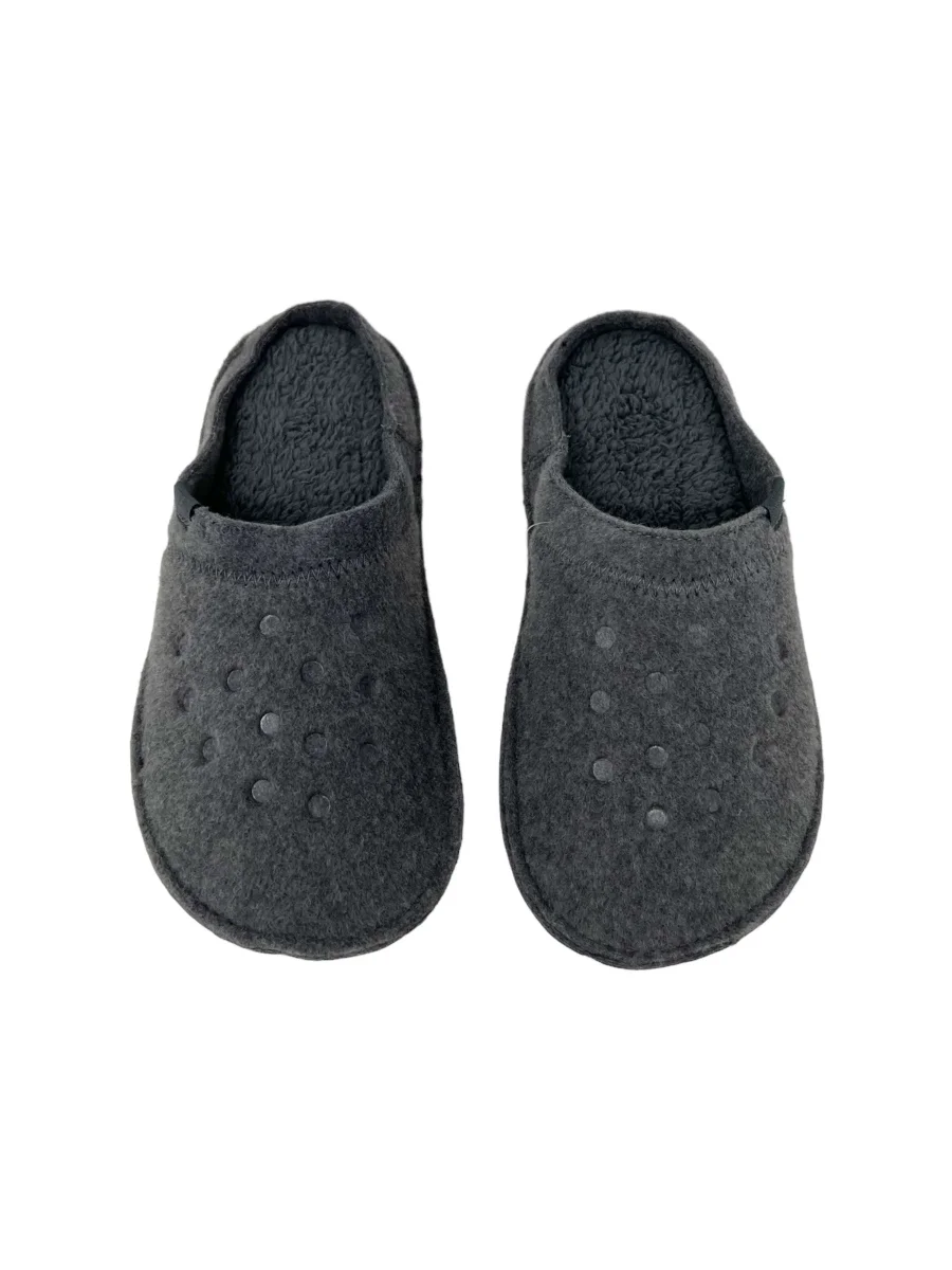 PANTOFOLA CROCS IN FELTRO 203600-00Q GRIGIO UOMO - immagine 4