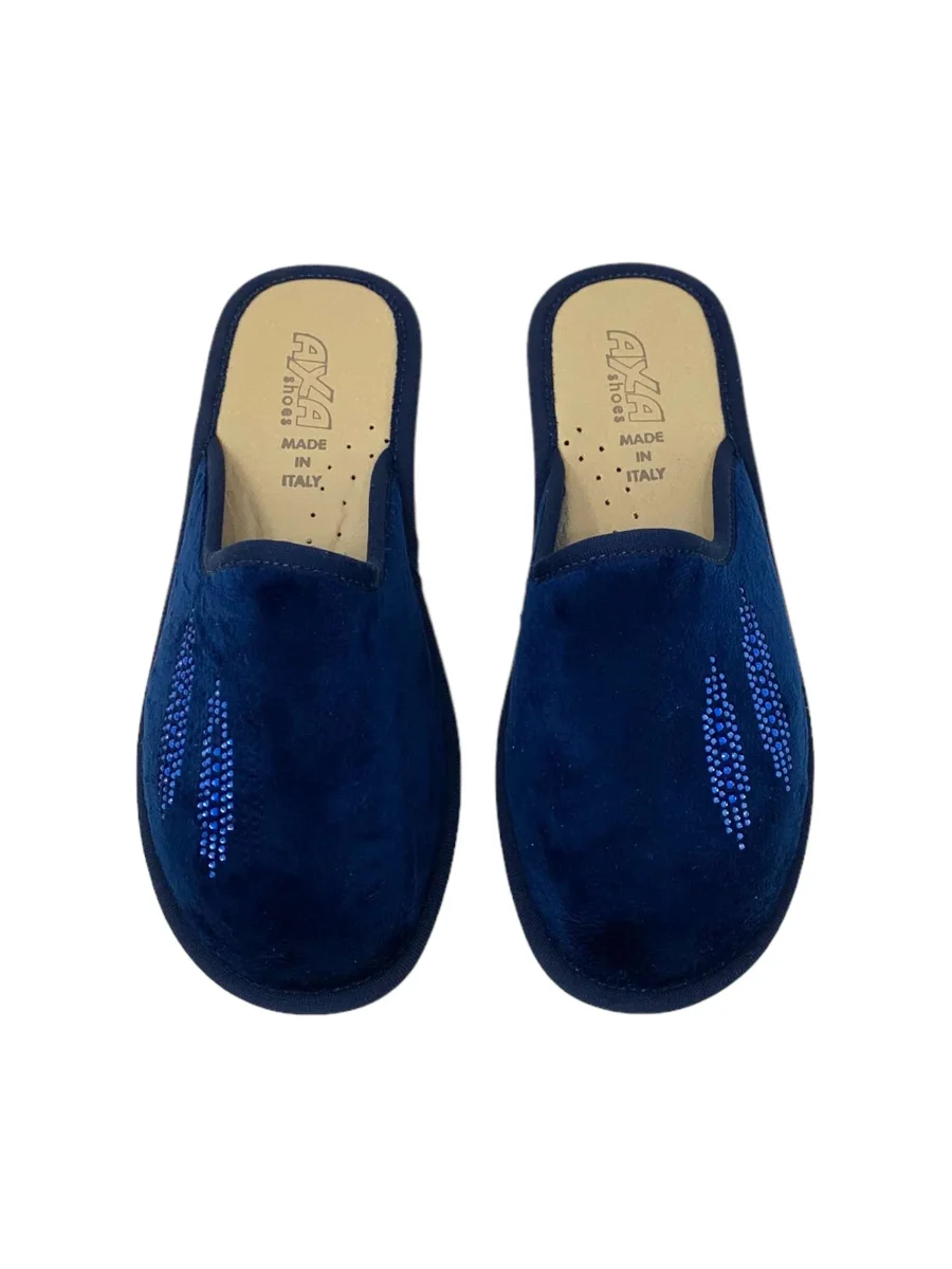 Pantofola da camera AXA 21138A BLU donna - immagine 4