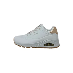 Sneakers SKECHERS Uno - Shimmer away 155196/WHT Donna