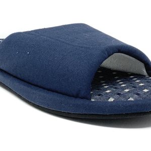 Pantofola da camera DE FONSECA DE.POTENZA E PA M811 BLU FONDO FANTASIA uomo