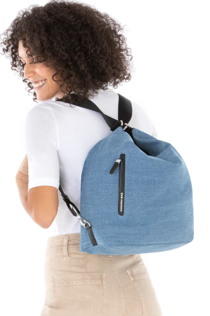 Hunter Denim Zaino Sacca Mandarina - immagine 7