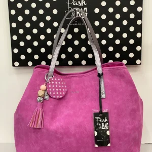 Shopper Fucsia Grande Denise Pash Bag