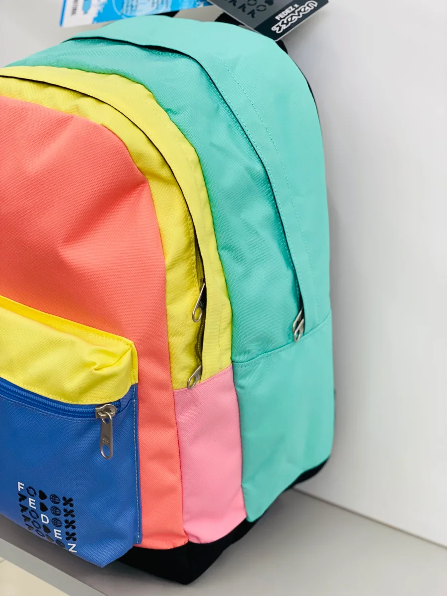 Zaino Doppio Scomparto ideato da Fedez For Seven 34 Litri Multicolor - immagine 5