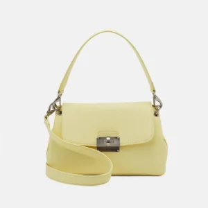 Borsa a Spalla Branca Gialla Valentino By Mario Valentino