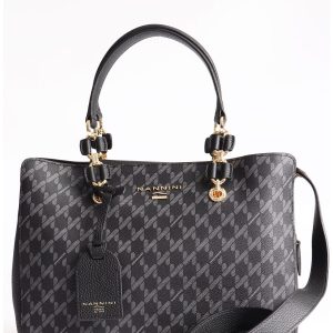 Bauletto Nannini Pelle Precious Nero