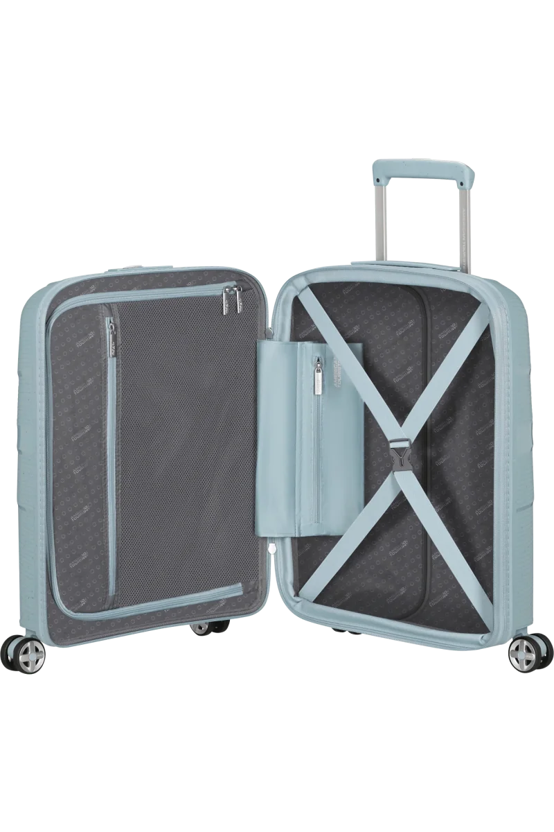 Bagaglio a Mano Starvibe 55cm ultraleggero espandibile  Azzurro Speckles - immagine 4