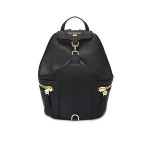 Zaino Vera Pelle Nero Tessa