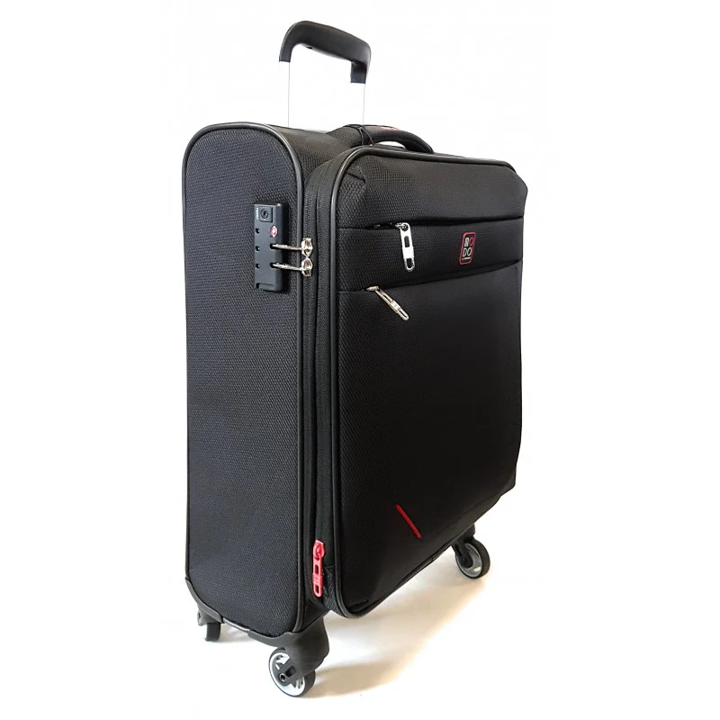 Trolley Bagaglio a Mano Penta Espandibile 4 ruote Modo Roncato Nero - immagine 3