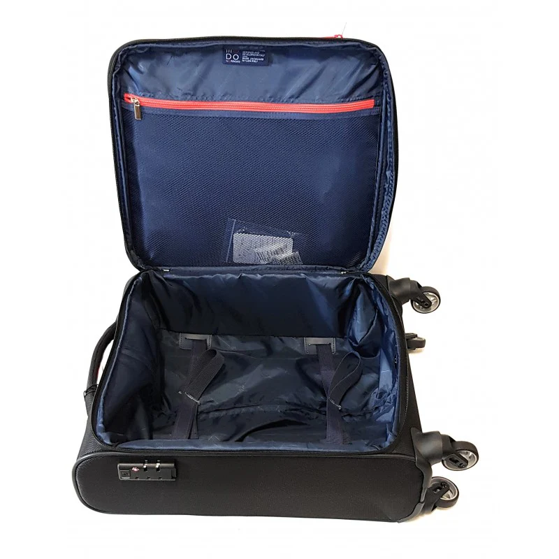 Trolley Bagaglio a Mano Penta Espandibile 4 ruote Modo Roncato Nero - immagine 5