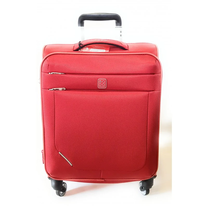 Trolley Bagaglio A Mano Espandibile Penta Rosso 4 Ruote Modo Roncato