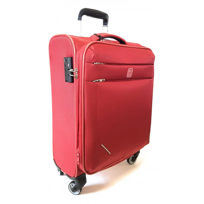 Trolley Bagaglio A Mano Espandibile Penta Rosso 4 Ruote Modo Roncato - immagine 3