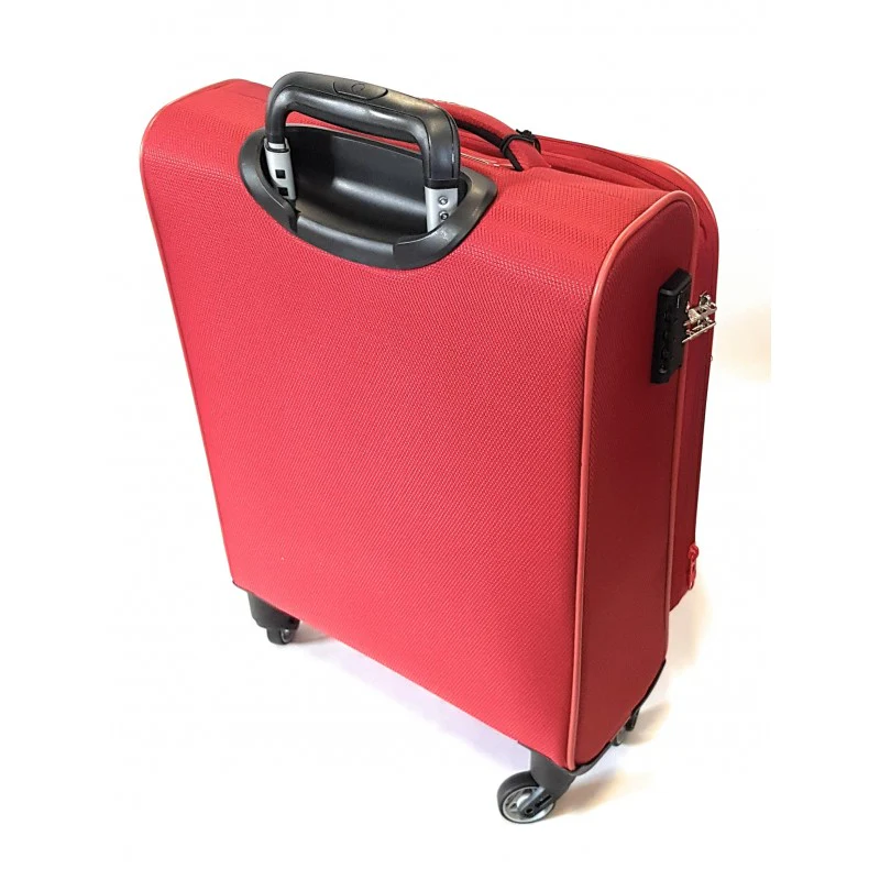 Trolley Bagaglio A Mano Espandibile Penta Rosso 4 Ruote Modo Roncato - immagine 5