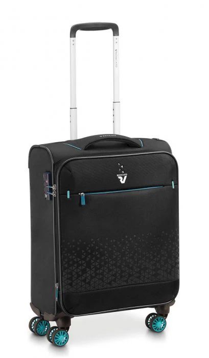 Trolley cabina 4 ruote espandibile Roncato Crosslite Nero