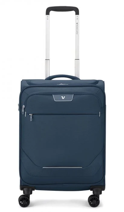 Trolley cabina Roncato 4 RUOTE Joy 6213 espandibile Blu 55x40x20 - immagine 2