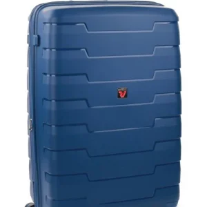 Trolley Espandibile 4 Ruote Grande Skyline Blu Roncato