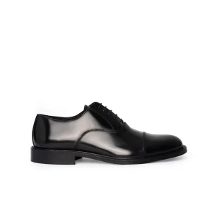 Scarpa Oxford in Pelle Nera Lucida