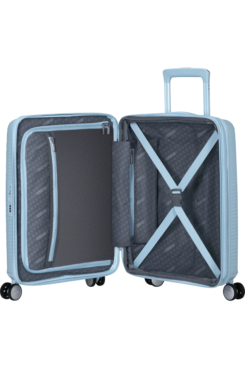 Bagaglio a Mano SoundBox 55 cm Azzurro Pastello - immagine 4