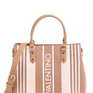 Borsa a Mano e Tracolla Island Bicolor Beige by Mario Valentino