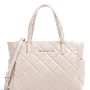 Borsa A Mano e Tracolla Ocarina Ecru Beige