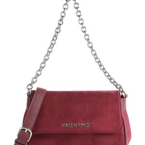 Thai Borsa A Tracolla Amaranto Scamosciata